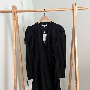 ANTONIO MELANI Black Long Sleeve Dress